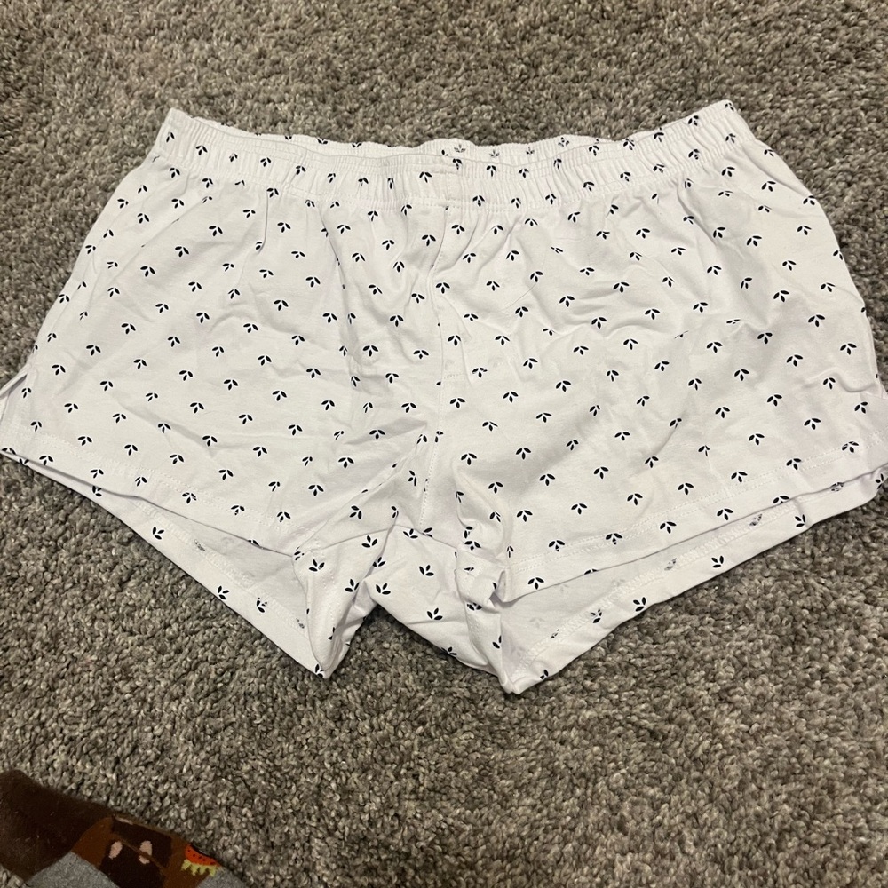 White Patterned boxers